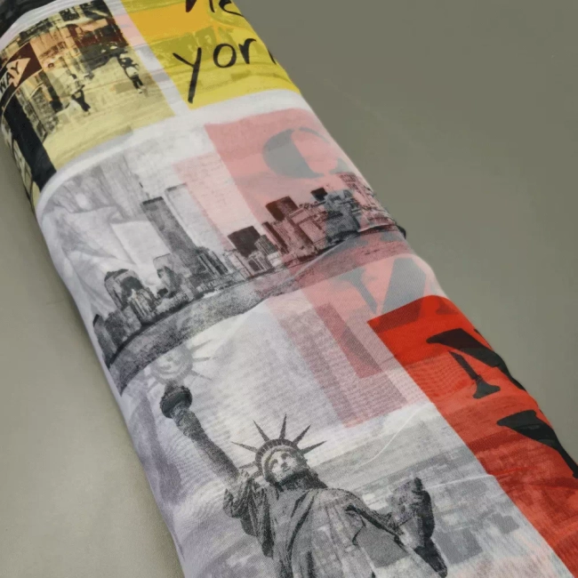 Materiały na zasłony zwiewne New York